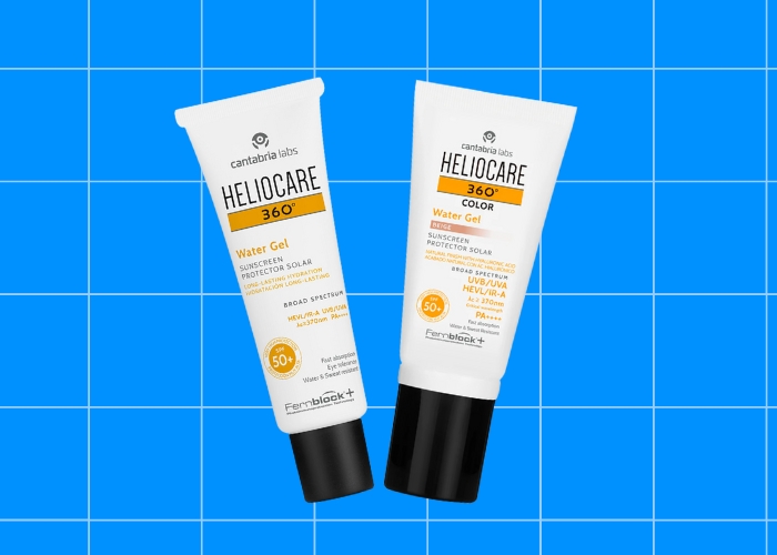 Heliocare 360 Water Gel y Heliocare 360 Color Water Gel Beige 