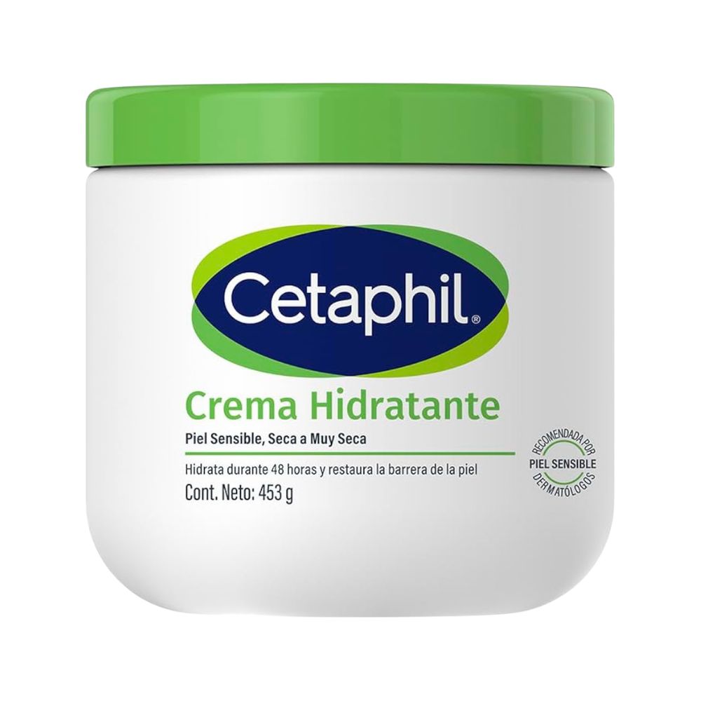 CETAPHIL Crema Hidratante: precio $429.91 pesos (453g)